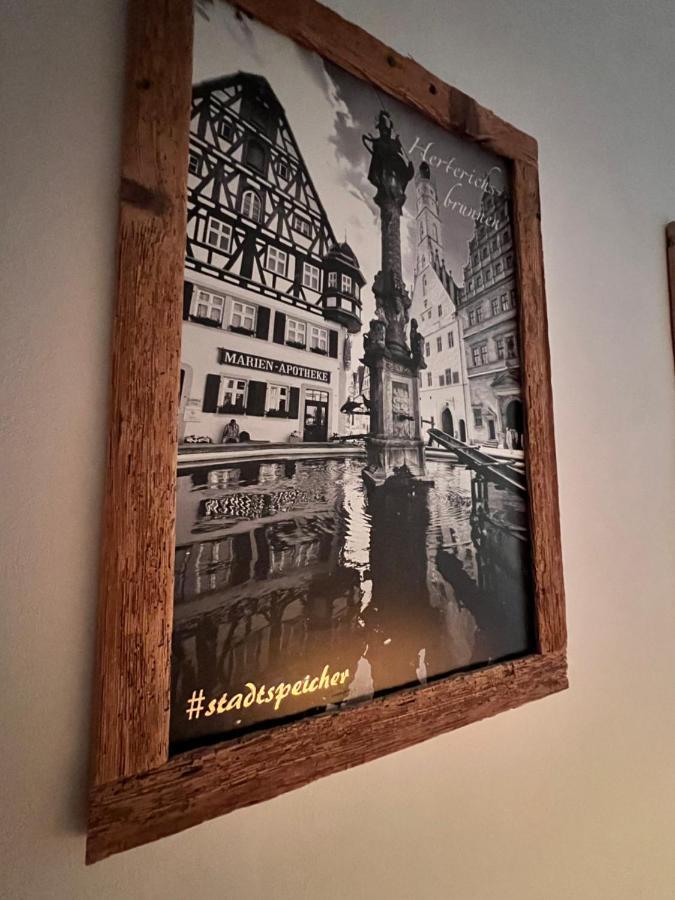 #Stadtspeicher - Blauer Stern Das Apartment Mitten In Der Altstadt Rothenburg ob der Tauber Exterior photo