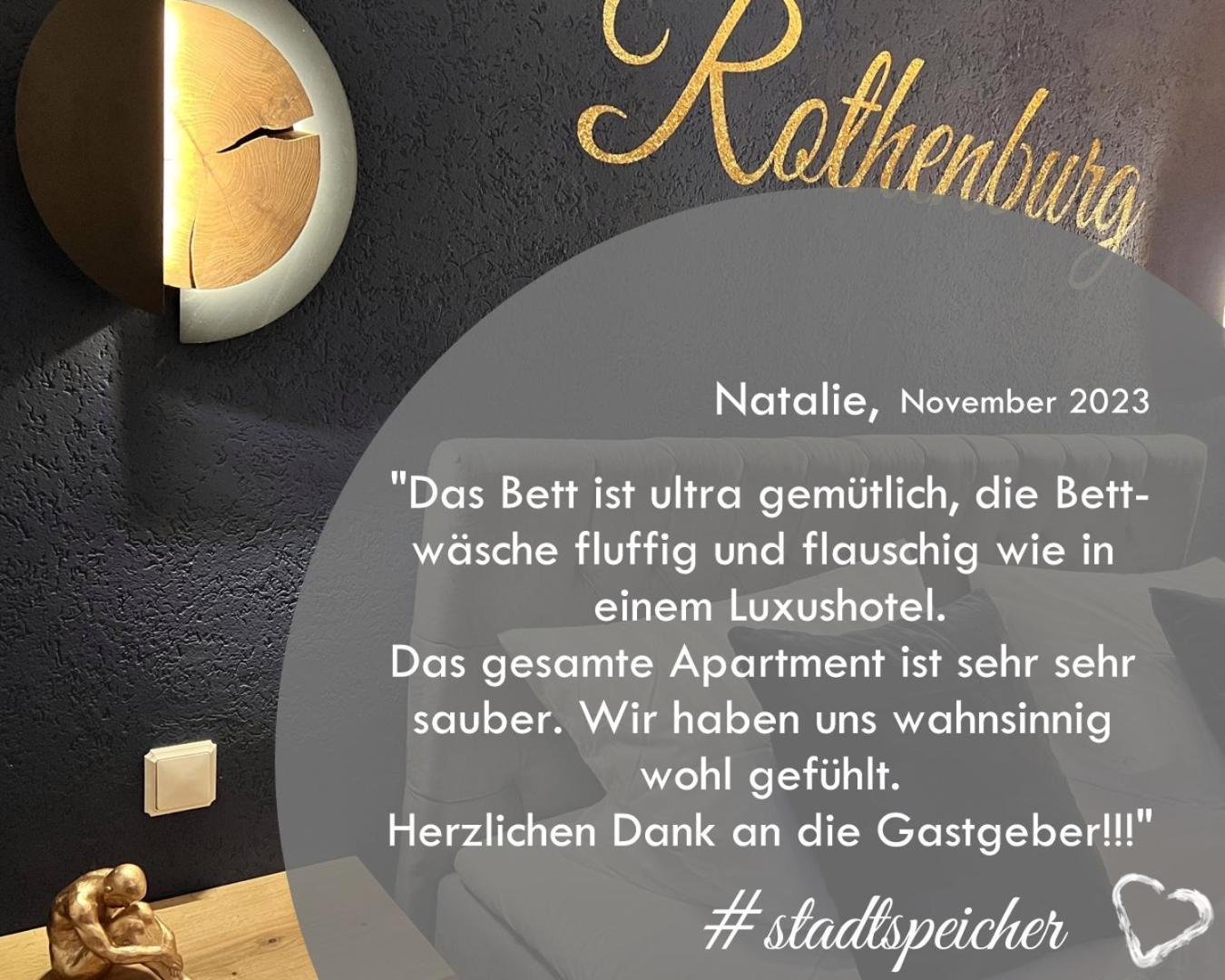 #Stadtspeicher - Blauer Stern Das Apartment Mitten In Der Altstadt Rothenburg ob der Tauber Exterior photo